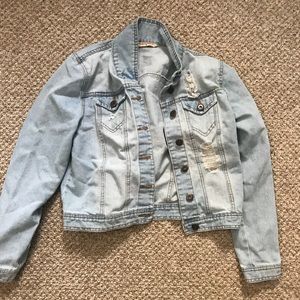Light Washed Denim Jacket